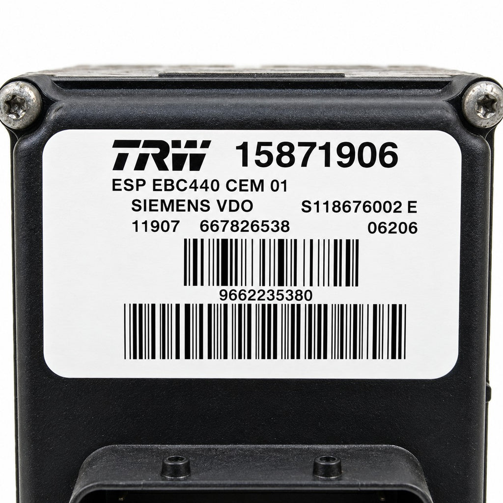 9662235380 ABS Block Steuergerät Hydraulikblock Citroën C6 TD