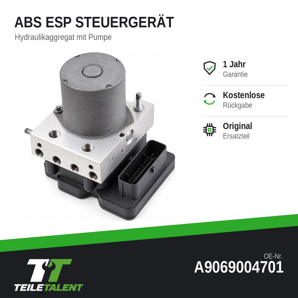 A9069004701 ABS Steuergerät Hydraulikblock Mercedes Sprinter W906 VW Crafter