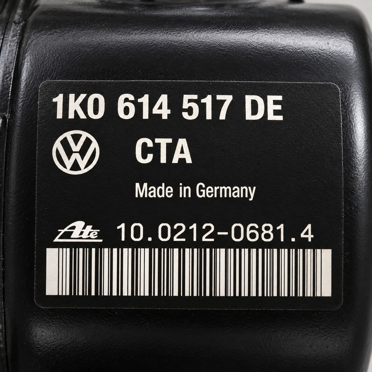1K0614517DE ABS Block Steuergerät VW Golf 6 Seat Leon 1P 1K0907379BJ