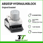 ABS ESP Hydraulikblock 8K0907379CL Audi A4 B8 8K A5 8T Steuergerät Pumpe