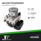 42520669 ABS ESP Block Steuergerät Hydraulikblock Opel Mokka Chevrolet Trax