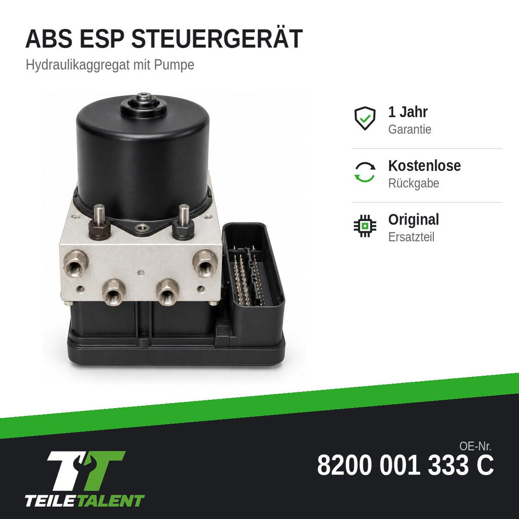 Renault Laguna II BG0 BG1 Grandtour ABS Hydraulikblock 8200001333C