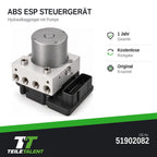 Fiat Qubo ABS ESP Block Steuergerät Hydraulikblock 51902082
